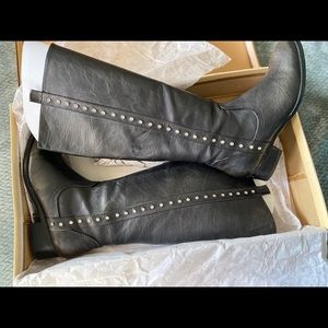 Tall Leather Boot